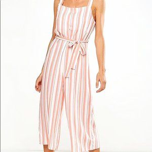Cotton On Pink Striped Jumpsuit